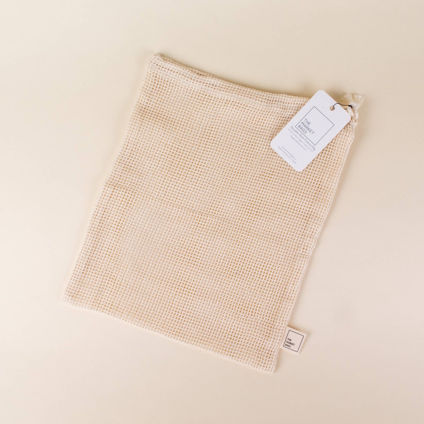 Large Organic Cotton Mesh Produce Bag